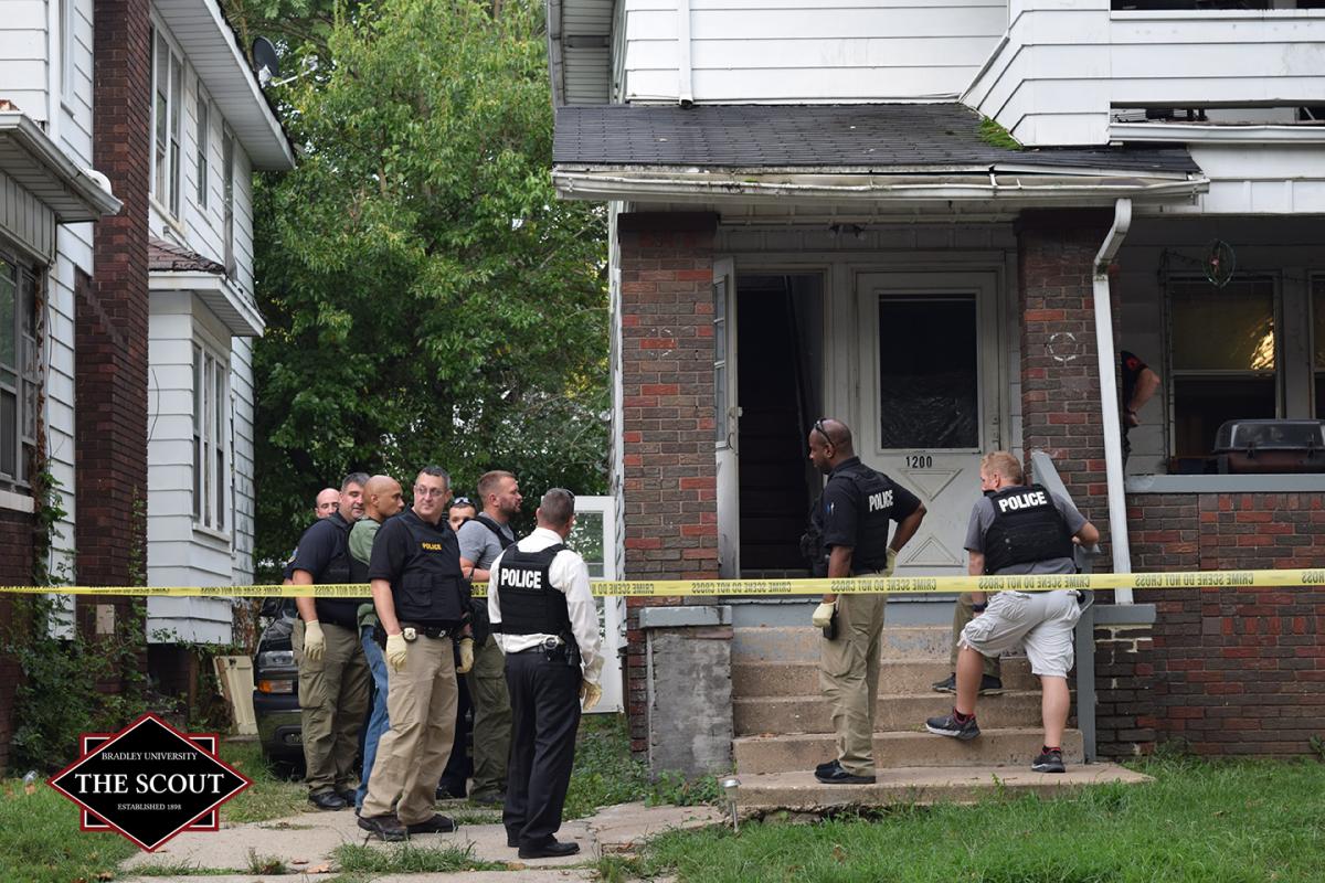 Standoff at 1202 N Frink St.